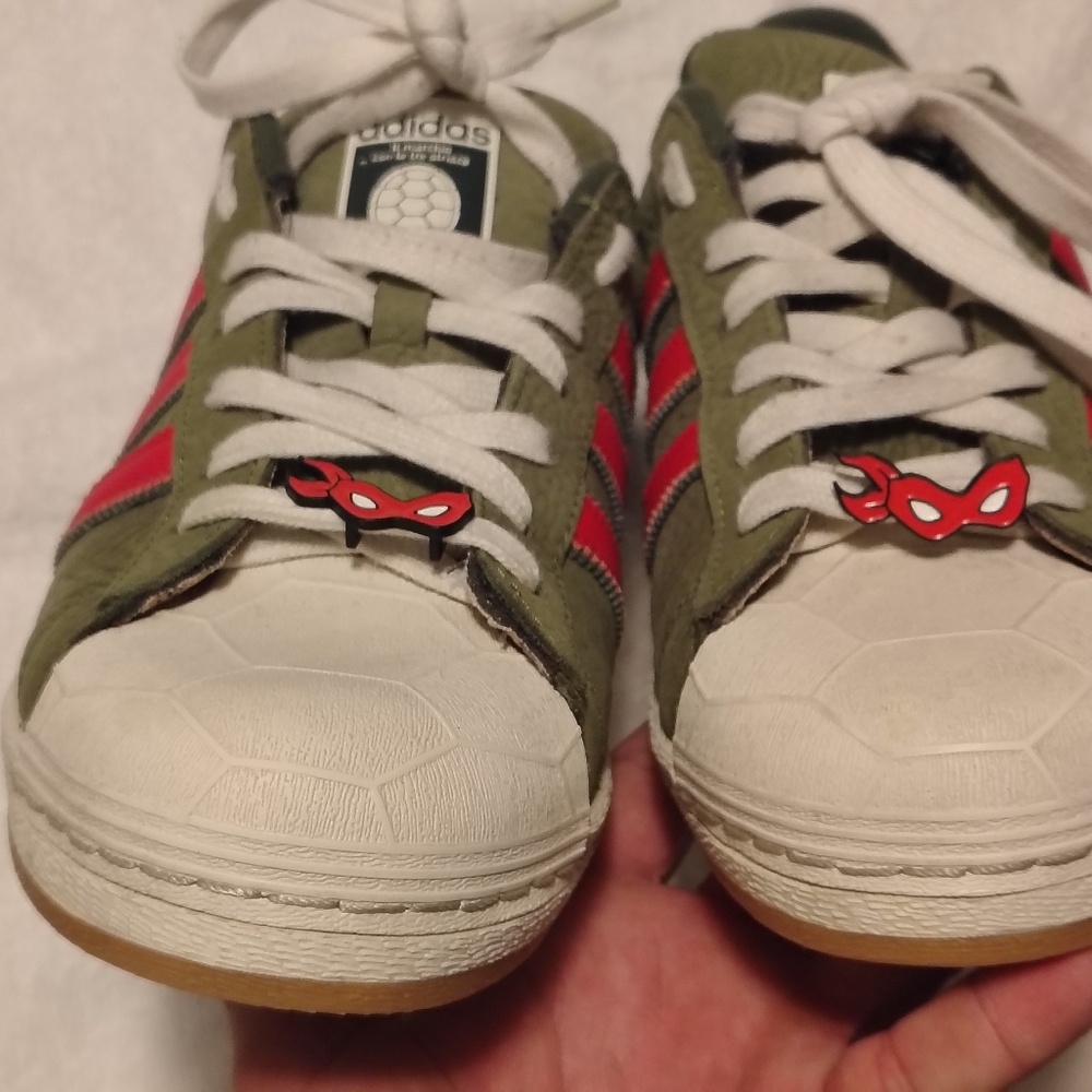 Adidas Superstar Teenage Mutant Ninja Turtles Collaboration Sneakers Size 11